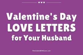 12 Valentine’s Day Love Letters For Husband To Make Him Feel Loved Valentine's Day LOVE LETTERS for Your Husband