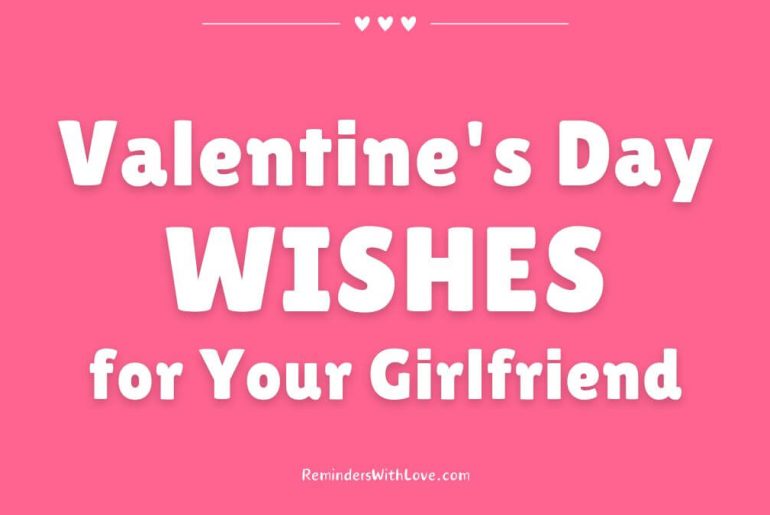 Valentine's Day WISHES for Your Girlfriend