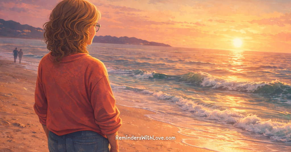 She Came to My Door… But I Was Standing by the Ocean