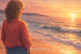 She Came to My Door… But I Was Standing by the Ocean