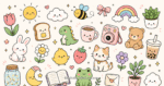 Cute Doodle Ideas for Self-Care, Relaxation, and Creative Joy to Calm Your Mind and Brighten Your Day